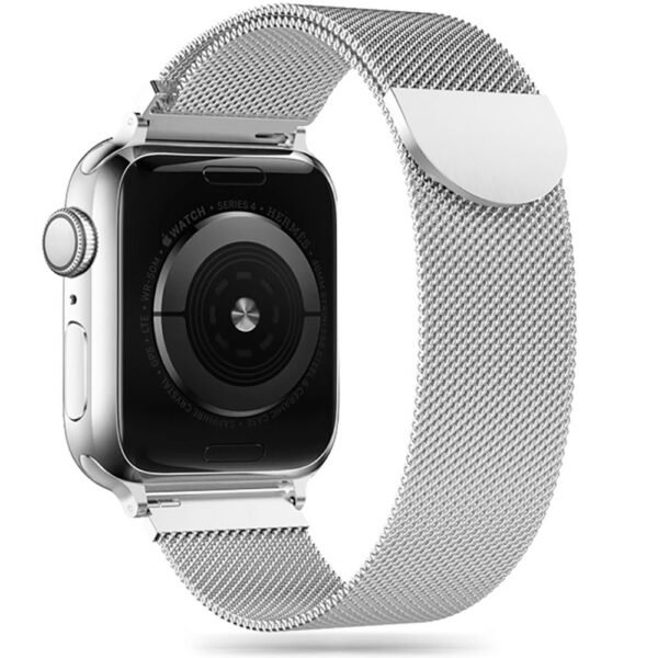 Tech-Protect Milaneseband Apple Watch 8 / 9 / 10 / 11 / SE (40 / 41 / 42 Mm) Zilver