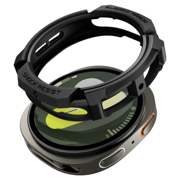 Spigen Rugged Armor Samsung Galaxy Watch 8 (44 Mm) Mat Zwart