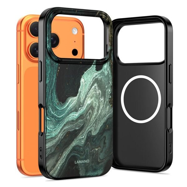 Tech-Protect Lamano MagSafe Hoesje iPhone 17 Pro Max Verde Aura