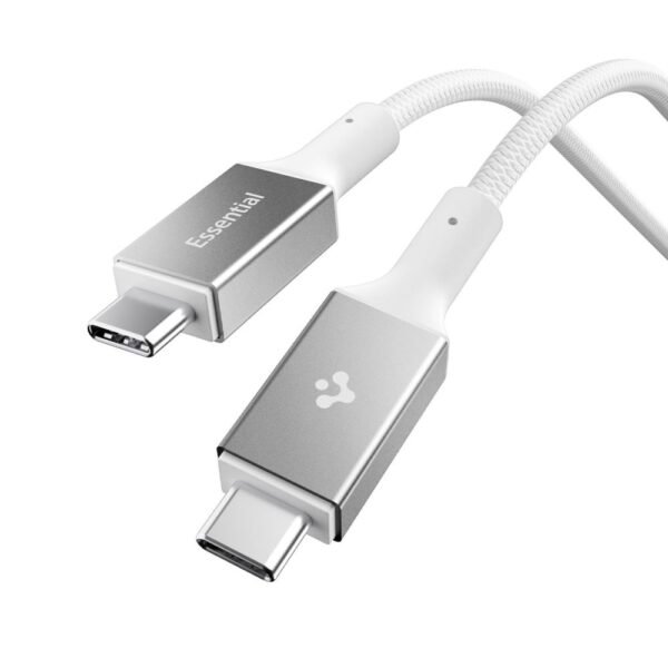 Spigen EB10010CC Essential Type-C Kabel 100W 100CM Wit
