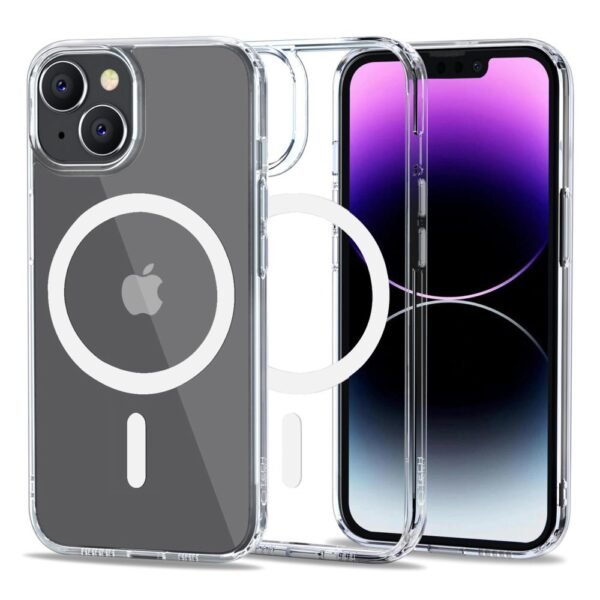 Tech-Protect FlexAir Hybrid MagSafe Hoesje iPhone 14 Transparant