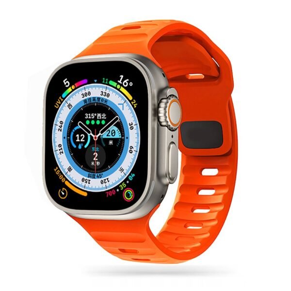 Tech-Protect Iconband Line Apple Watch 8 / 9 / 10 / 11 / SE / Ultra (44 / 45 / 46 / 49 Mm) Oranje