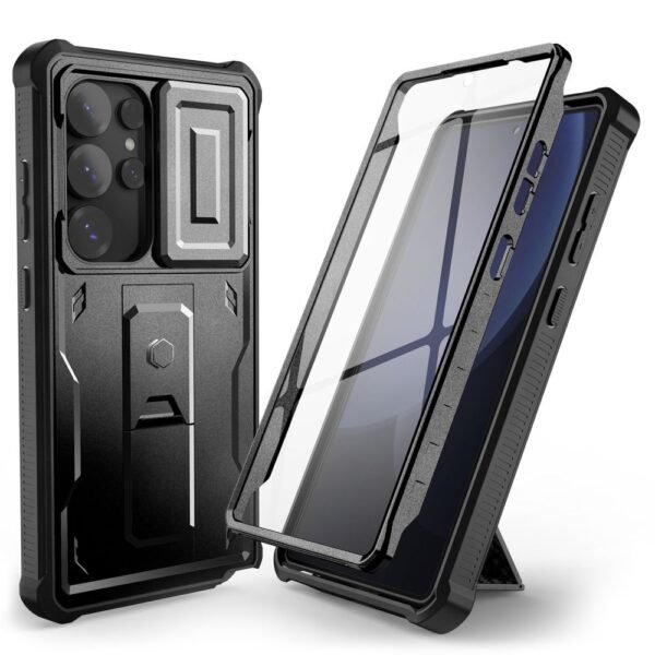 Tech-Protect Kevlar Cam+ Camerabeschermer Samsung Galaxy S25 Ultra Zwart