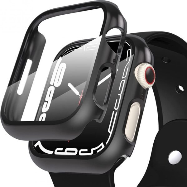 Tech-Protect DEFENSE360 Apple Watch 7 / 8 / 9 (45 Mm) Zwart