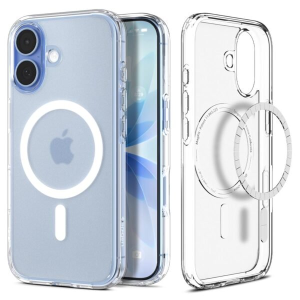 Spigen Ultra Hybrid Mag MagSafe Hoesje iPhone 17 Frost Wit