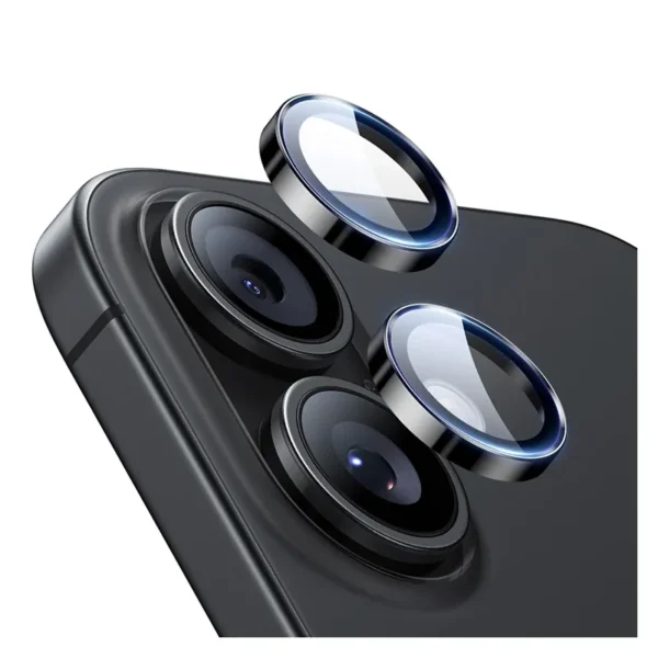 ESR Gehard Glas Lensbeschermer iPhone 17/16 Plus/16 Zwart