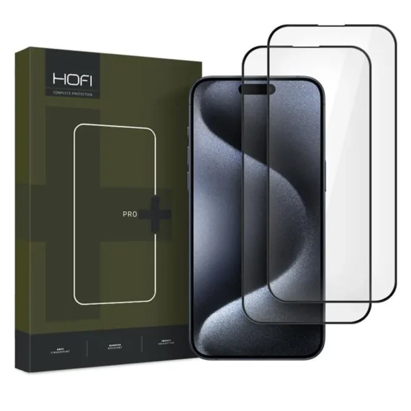 Hofi Plus Gehard Glas Schermbeschermer iPhone 16 Pro