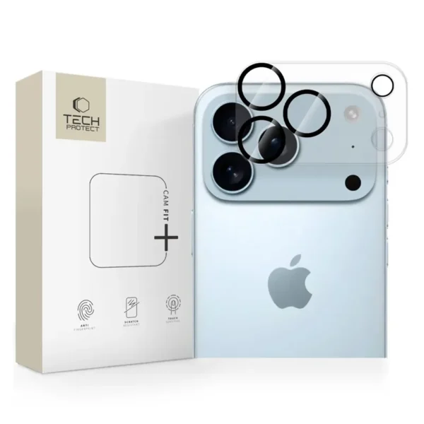 Tech-Protect Gehard Glas Camerabeschermer iPhone 17 Pro Formaat