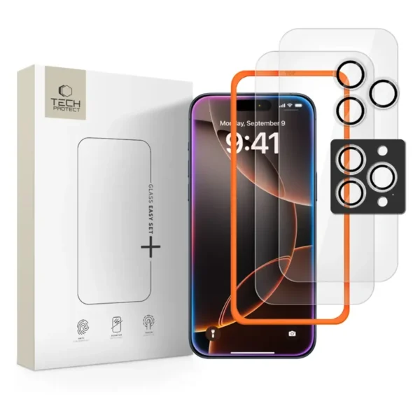 Tech-Protect Gehard Glas Schermbeschermer iPhone 16 Pro / 17 Pro