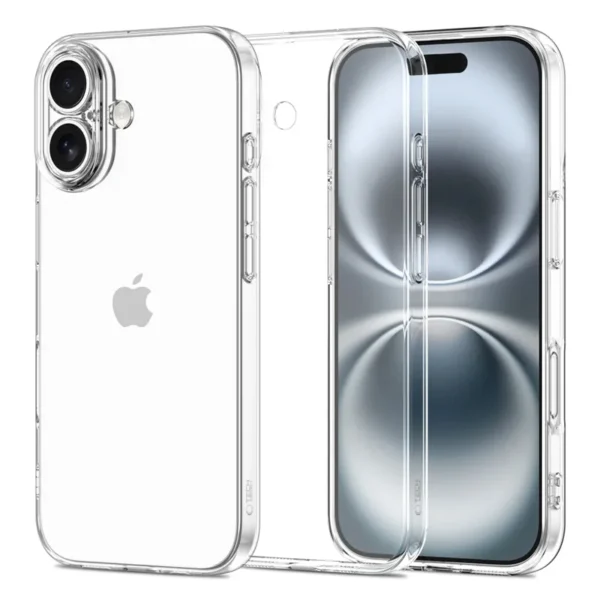Tech-Protect FlexAir Hoesje iPhone 17 Transparant