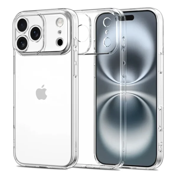 Tech-Protect FlexAir Hoesje iPhone 17 Pro Max Transparant