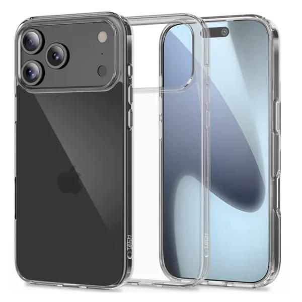 Tech-Protect FlexAir Hybrid Hoesje iPhone 17 Pro Max Transparant