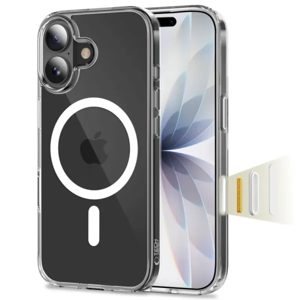 Tech-Protect FlexAir Hybrid MagSafe Hoesje iPhone 17 Transparant