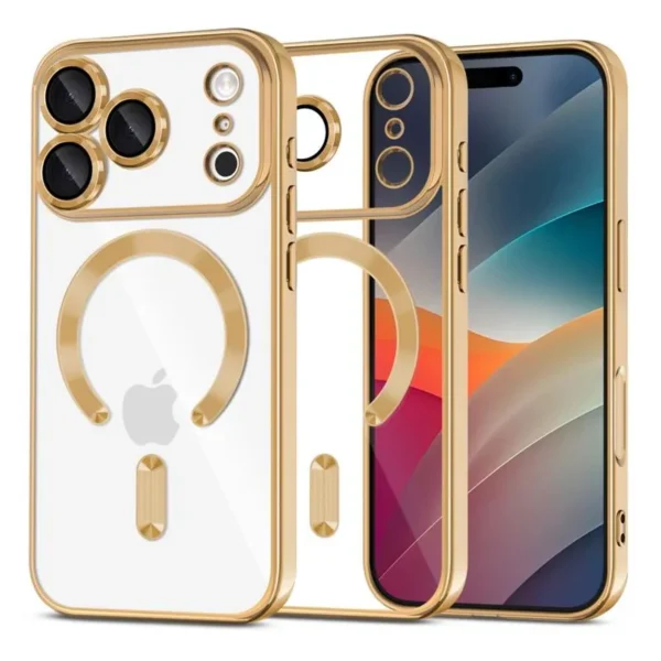 Tech-Protect Flex MagSafe Hoesje iPhone 17 Pro Max Goud