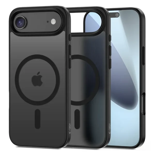 Tech-Protect Mat MagSafe Hoesje iPhone Air Zwart