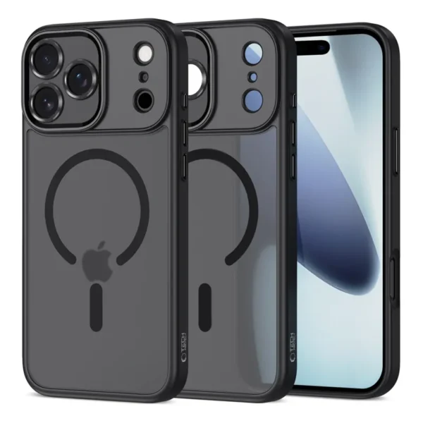 Tech-Protect Gehard Glas Camerabeschermer iPhone 17 Pro Zwart