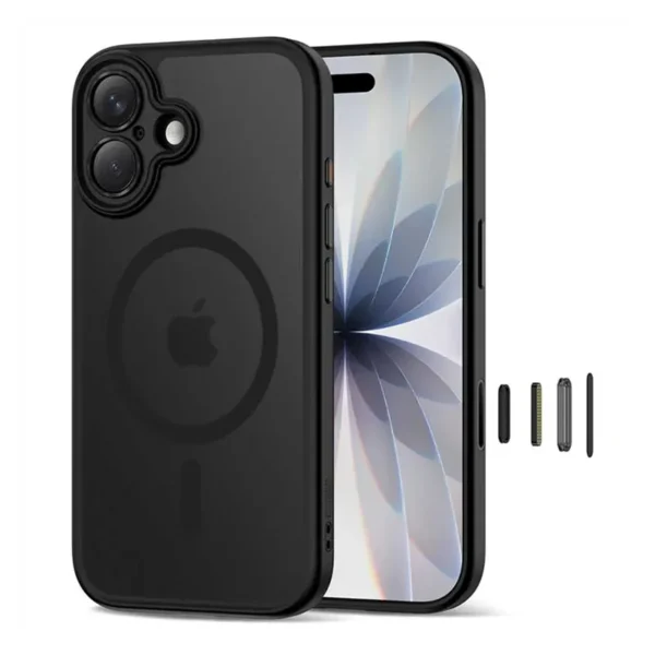 Tech-Protect Peak MagSafe Hoesje iPhone 17 Mat Zwart