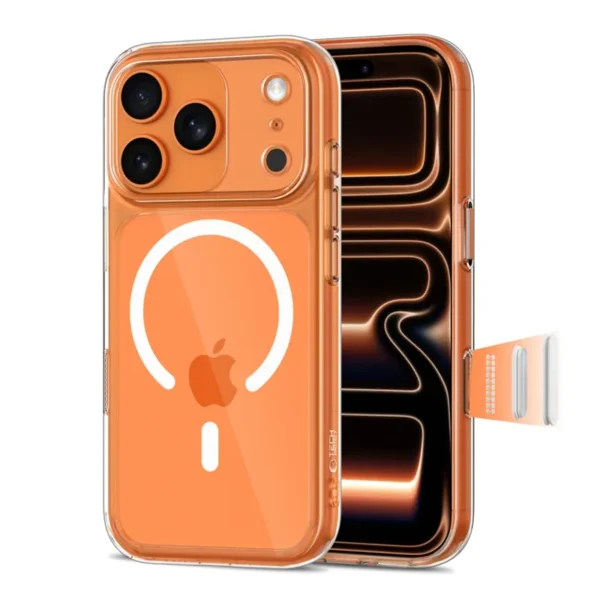 Tech-Protect Peak MagSafe Hoesje iPhone 17 Pro Transparant