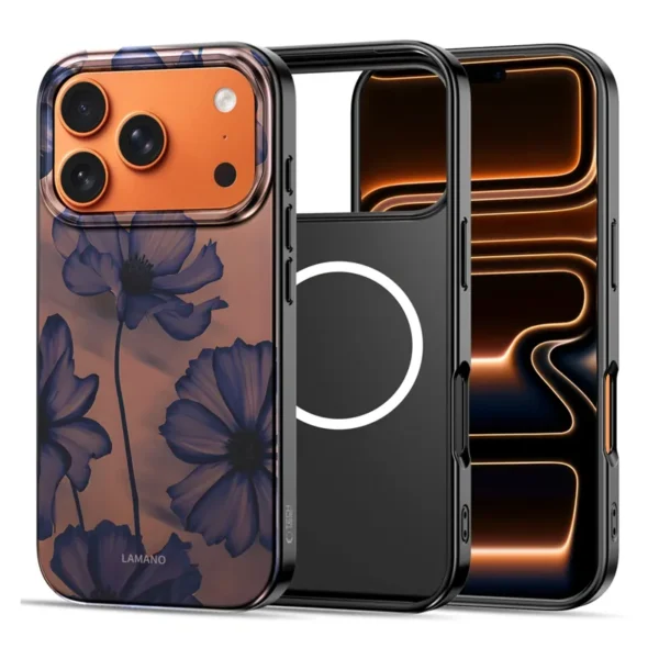 Tech-Protect Lamano MagSafe Hoesje iPhone 17 Pro Max Velvet Night