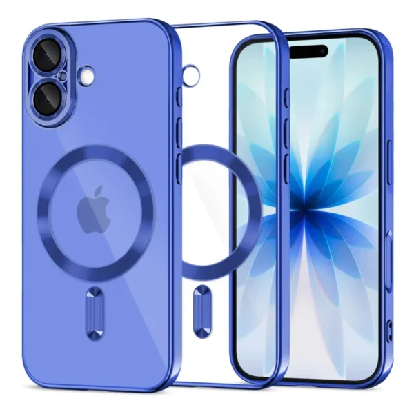 Tech-Protect Flex MagSafe Hoesje iPhone 17 Mistblauw