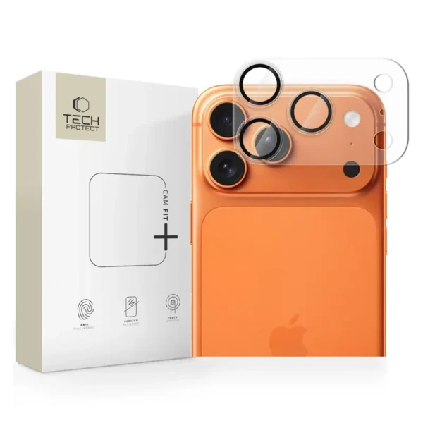 Tech-Protect Hybrid Glass CamShield Fit+ Cameralensbeschermer iPhone 17 Pro Max