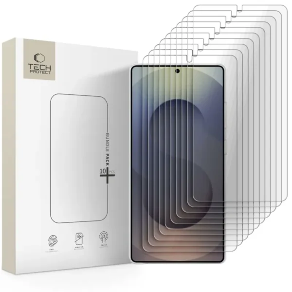 Tech-Protect Bundel 10-Pack Gehard Glas Schermbeschermer Samsung Galaxy S26 Ultra Transparant