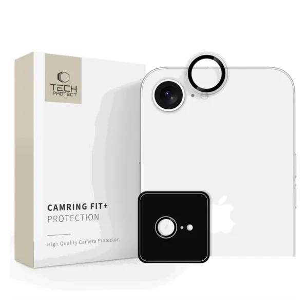 Tech-Protect iPhone 16e/iPhone 17e Cameralensbeschermer van Gehard Glas