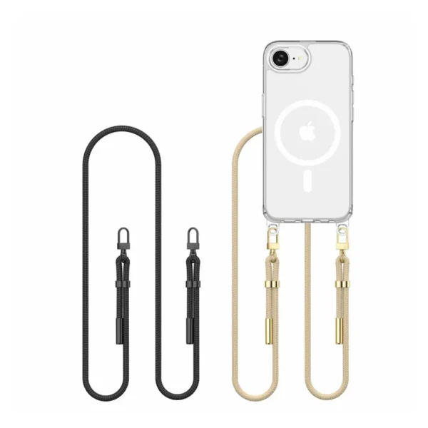 Tech-Protect iPhone 16e/iPhone 17e Mobiele Halskettinghoes MagSafe Flexair