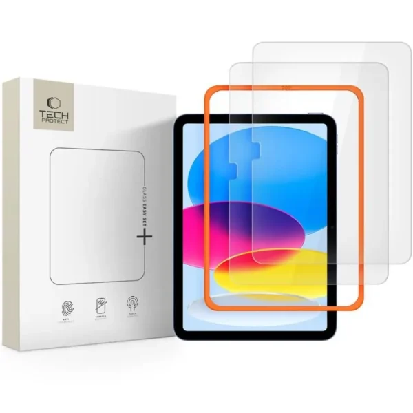 Gehard Glas Tech-Protect Easy Set+ 2-pack iPad 10.9 10 / 2022 / 11 11 / 2025 Helder