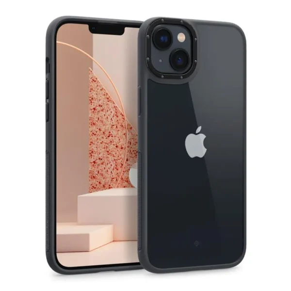 Caseology Skyfall Hoesje iPhone 14 Plus Mat Zwart
