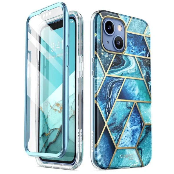 SUPCASE Cosmo Hoesje iPhone 14 Plus Zeeblauw