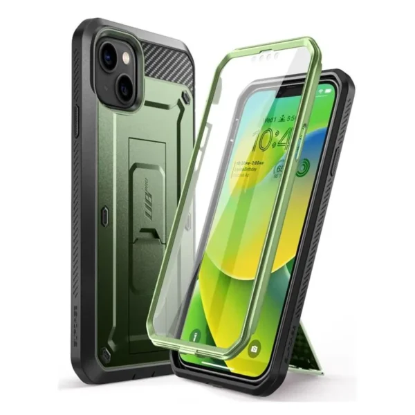 SUPCASE Eenhoorn Beetle Pro Hoesje iPhone 14 Plus Gouden