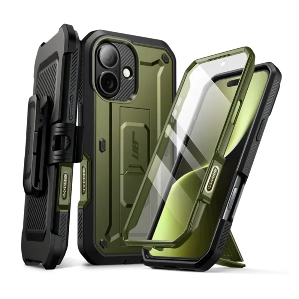 SUPCASE Telefoonhoesje voor iPhone 17 Ub Pro - Groen