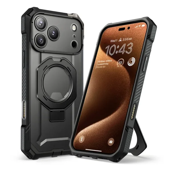 SUPCASE MagSafe - UB Grip Hoesje iPhone 17 Pro Zwart