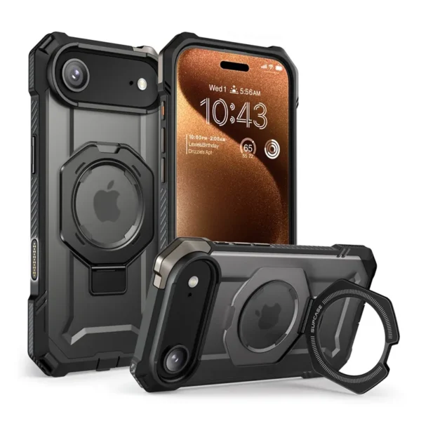 SUPCASE UB Grip MagSafe Hoesje iPhone Air Zwart