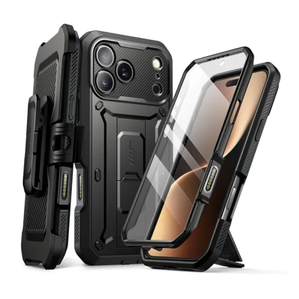 SUPCASE Unicorn Beetle Hoesje iPhone 17 Pro Max Zwart