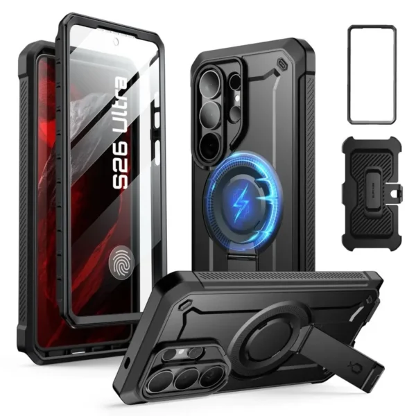 SUPCASE Unicorn Beetle Pro 2-Set MagSafe Hoesje Samsung Galaxy S26 Ultra Zwart