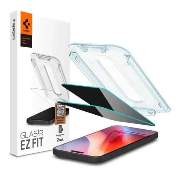 Spigen Privacy Gehard Glas Schermbeschermer iPhone Air