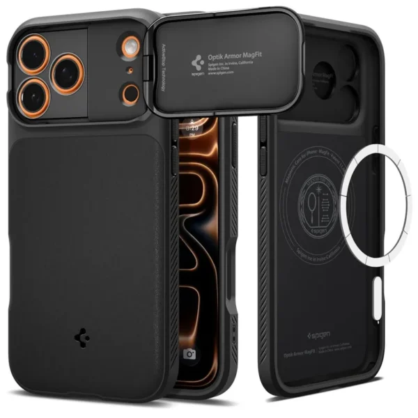 Spigen Optik Armor Mag MagSafe Hoesje iPhone 17 Pro Compact