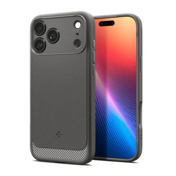 Spigen Rugged Armor MagSafe Hoesje iPhone 17 Pro Max Grijs