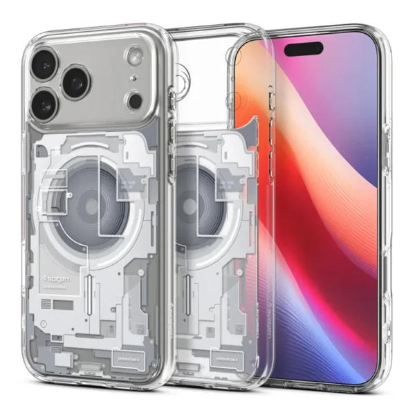 Spigen Ultra Hybrid MagSafe Hoesje iPhone 17 Pro Max Wit