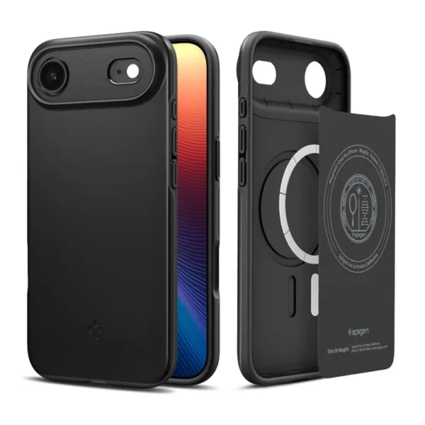Spigen Telefoonhoesje voor iPhone Air MagSafe Thin Fit - Zwart
