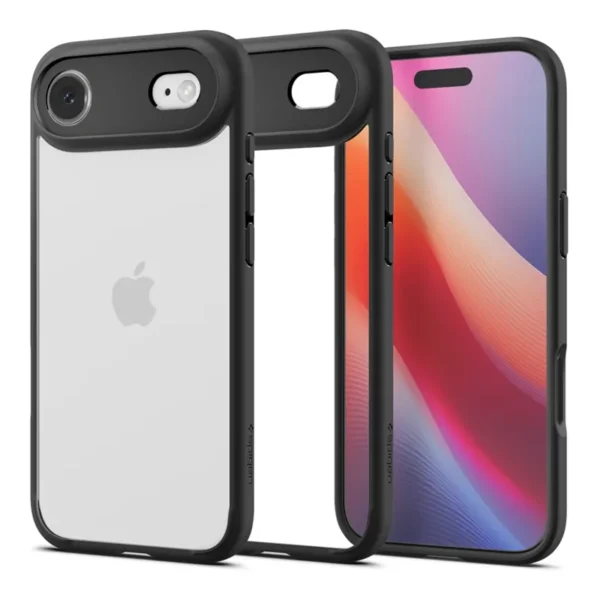 Spigen Ultra Hybrid Hoesje iPhone Air Mat Zwart