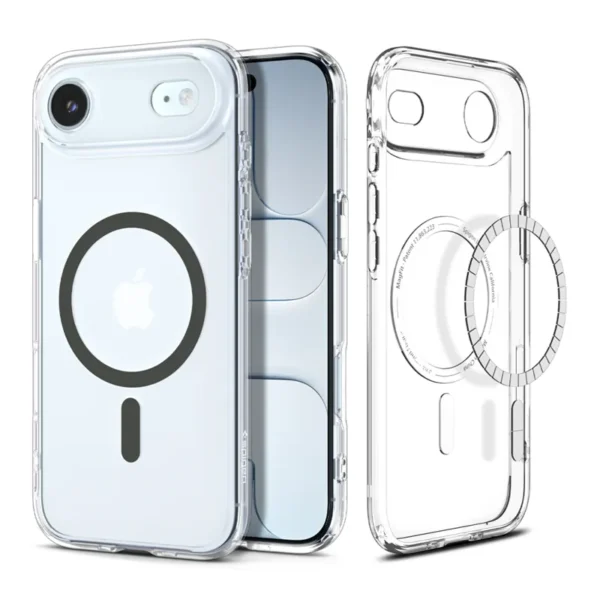 Spigen Ultra Hybrid MagSafe Hoesje iPhone Air Transparant Grafiet
