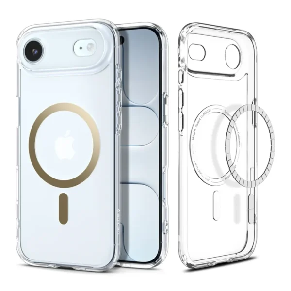 Spigen Ultra Hybrid MagSafe Hoesje iPhone Air Transparant Goud