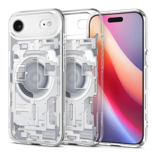 Spigen Telefoonhoesje voor iPhone Air MagSafe Ultra Hybrid - Wit Zero One