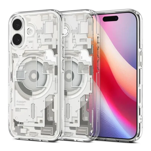 Spigen Ultra Hybrid Zero One MagSafe Hoesje iPhone 17 Natuurlijk Titanium