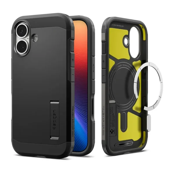 Spigen Tough Armor MagSafe Hoesje iPhone 17 Zwart