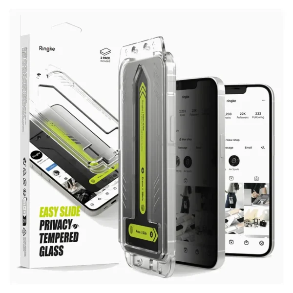 Ringke Privacy Gehard Glas Schermbeschermer iPhone 13 / 13 Pro / iPhone 14 / iPhone 16