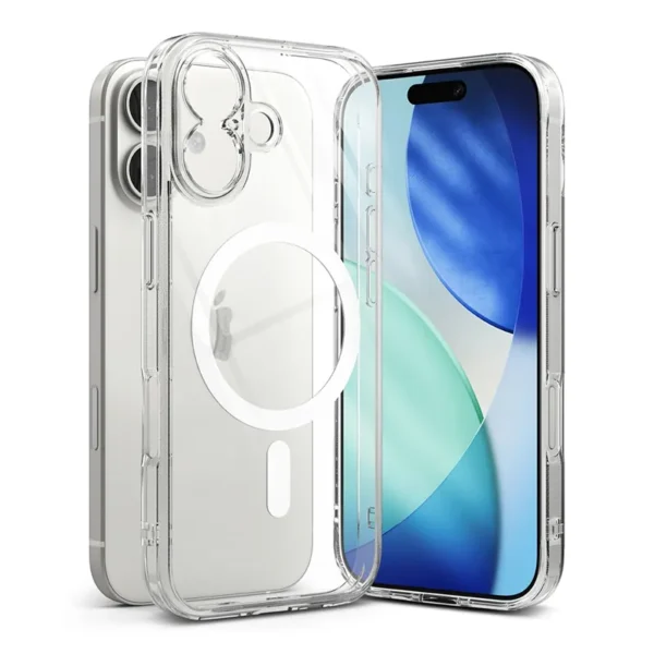 Ringke Magnetic Fusion MagSafe Hoesje iPhone 17 Transparant